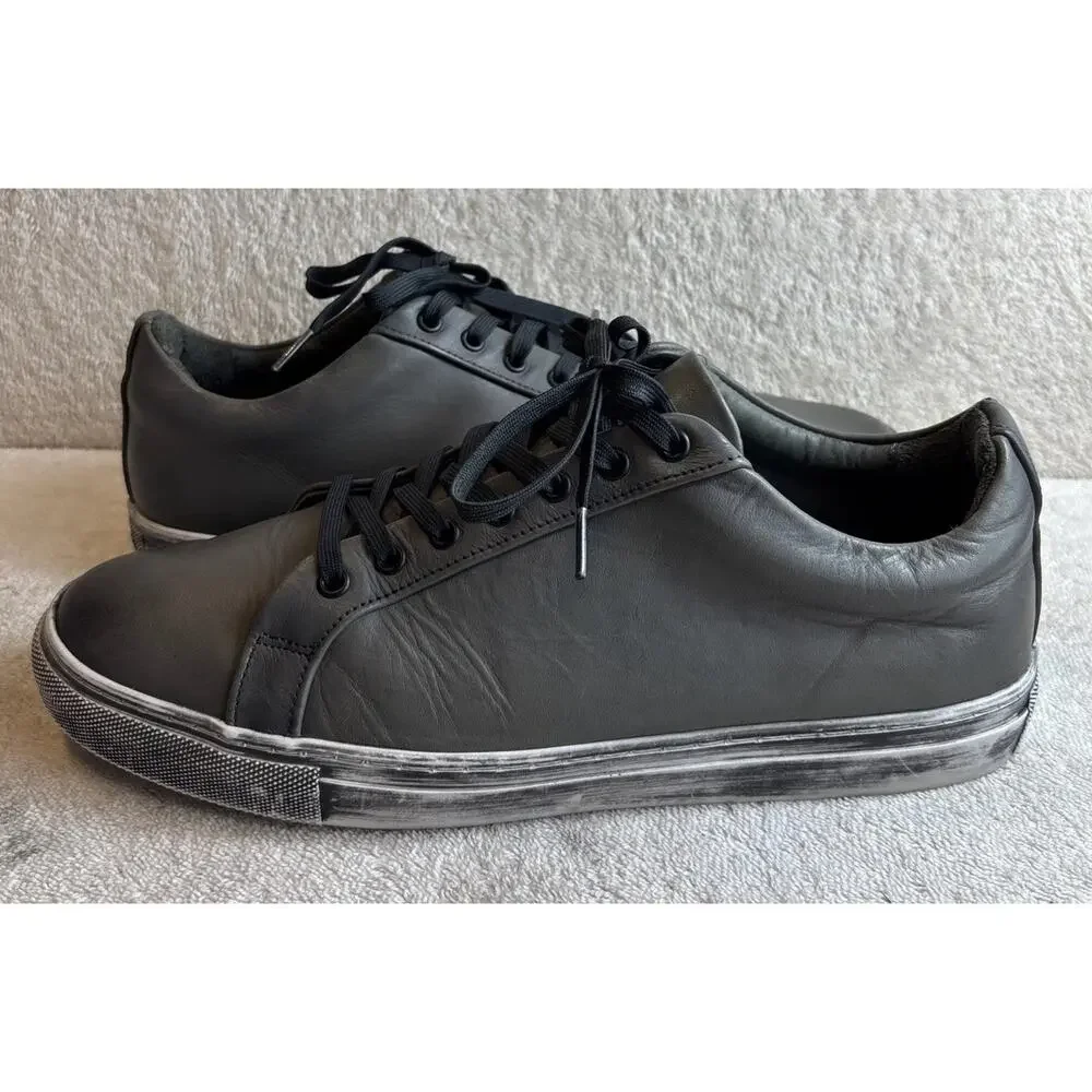 Thursday Boot Co. Premier Low Top Sneakers Distressed Grey Men's Size 11